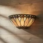 Aelorin Tiffany Stained Glass Wall Sconce