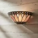 Cygnus Tiffany Stained Glass Wall Light