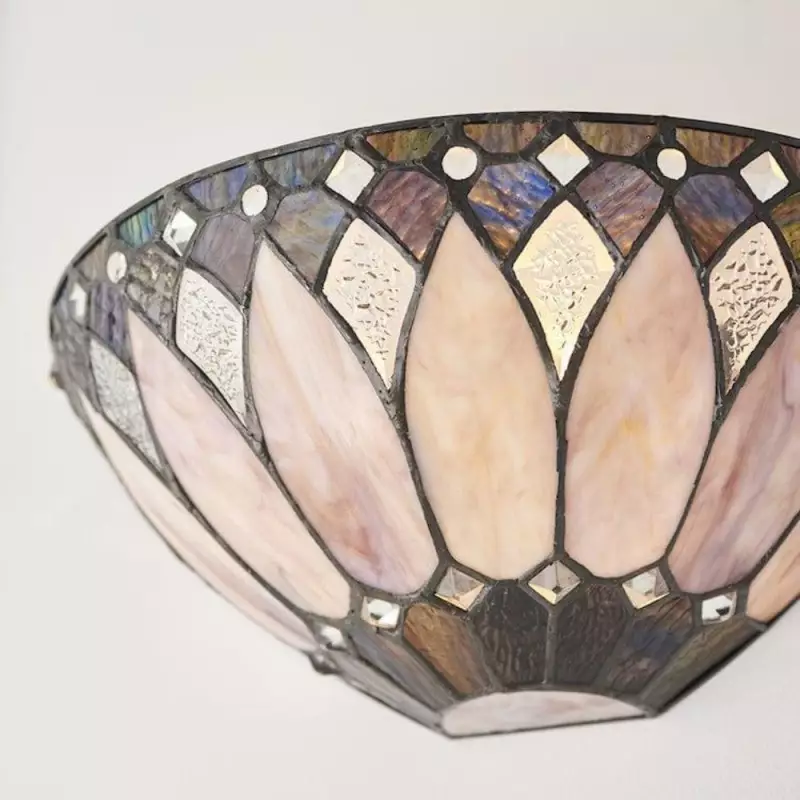 Cygnus Tiffany Stained Glass Wall Light