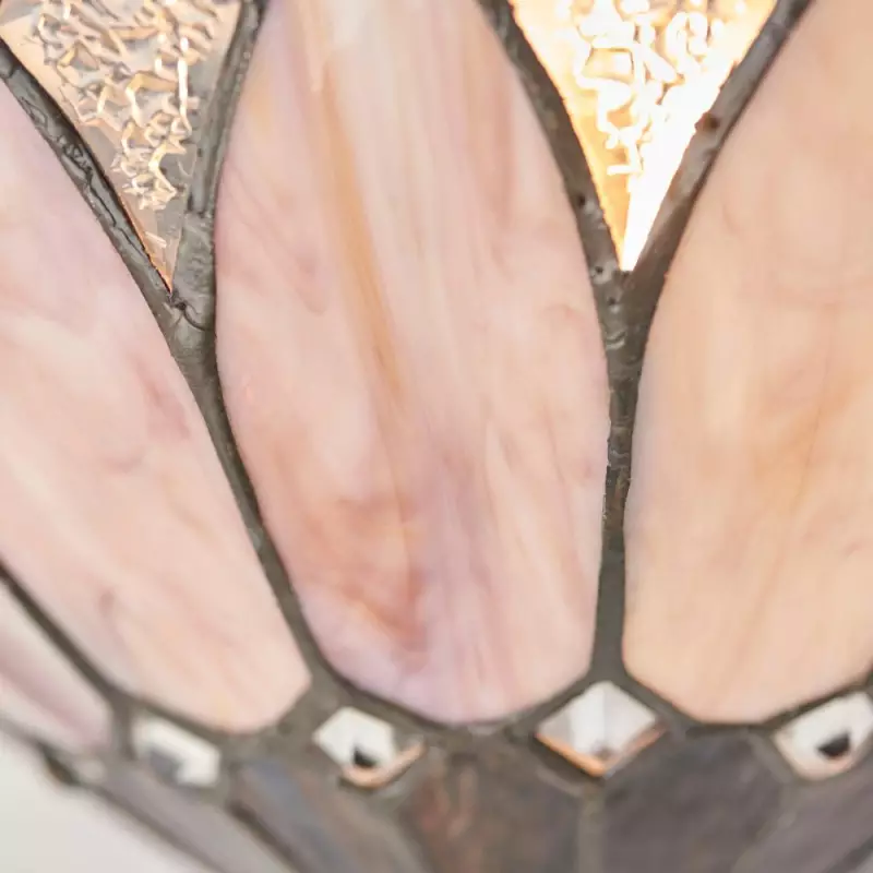 Cygnus Tiffany Stained Glass Wall Light