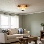 Avelune Tiffany Glass Ceiling Light