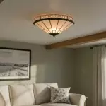 Avelune Tiffany Glass Ceiling Light
