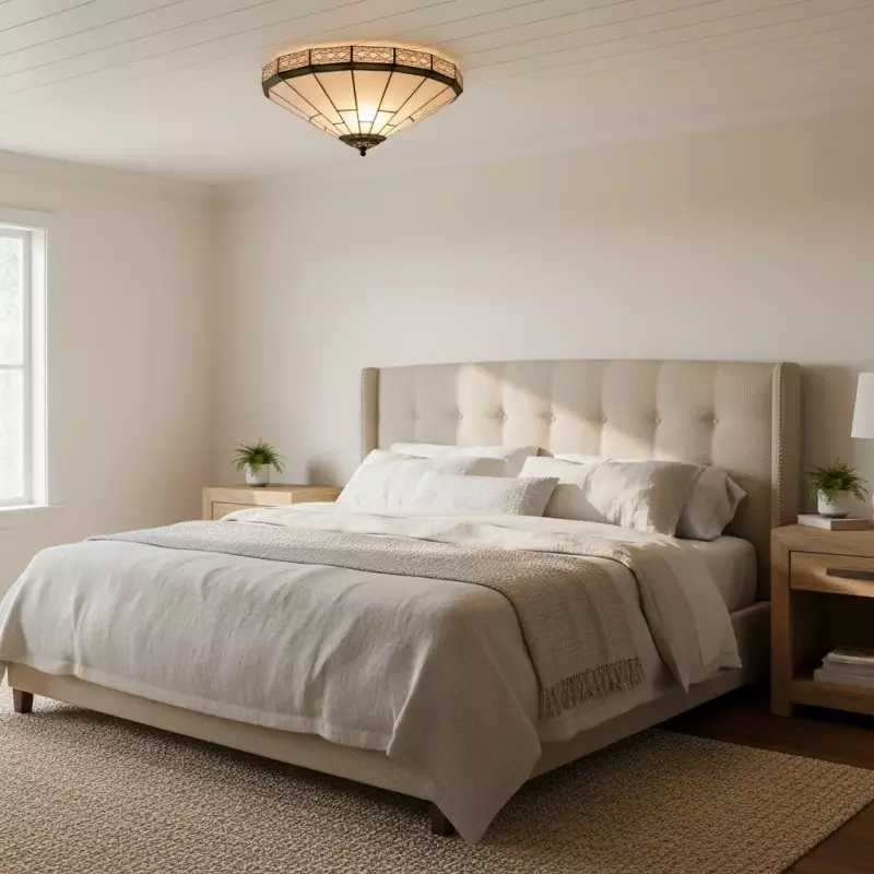 Avelune Tiffany Glass Ceiling Light