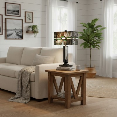 Thalorin Tiffany Stained Glass Table Lamp