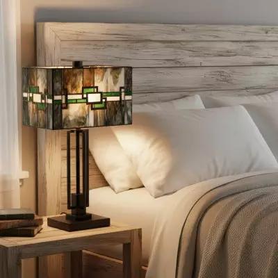 Thalorin Tiffany Stained Glass Table Lamp