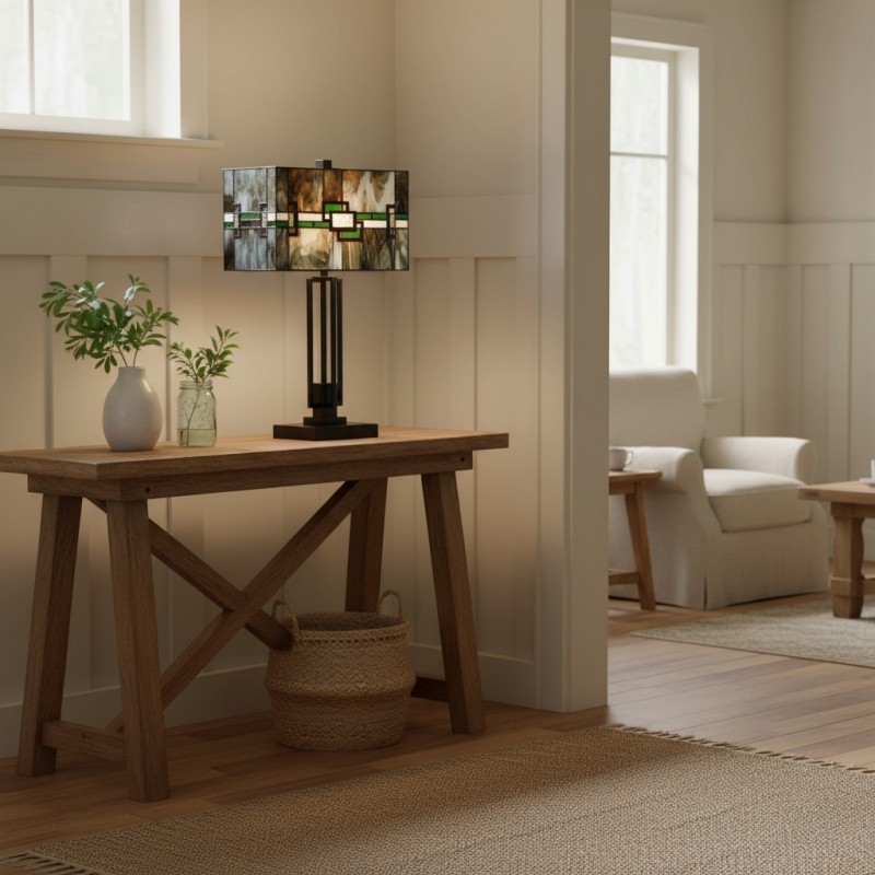 Thalorin Tiffany Stained Glass Table Lamp