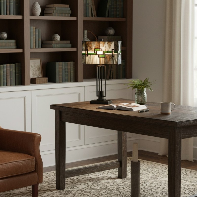 Thalorin Tiffany Stained Glass Table Lamp