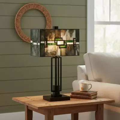 Thalorin Tiffany Stained Glass Table Lamp