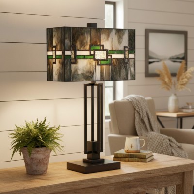 Thalorin Tiffany Stained Glass Table Lamp