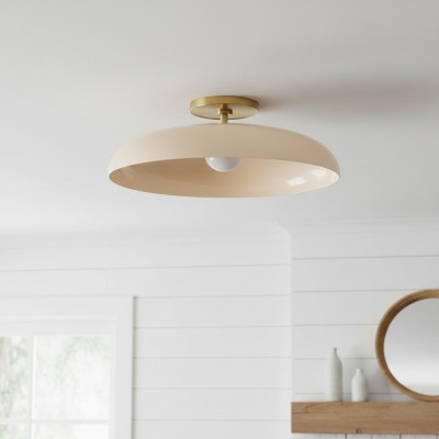 Cynthia Modern Glass Flush Mount Ceiling Light