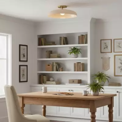 Cynthia Modern Glass Flush Mount Ceiling Light