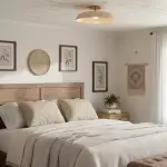 Cynthia Modern Glass Flush Mount Ceiling Light