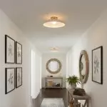 Cynthia Modern Glass Flush Mount Ceiling Light