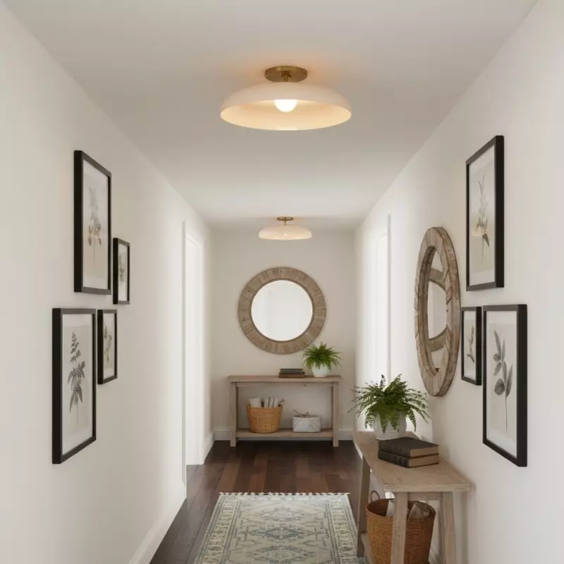 Cynthia Modern Glass Flush Mount Ceiling Light