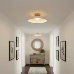 Cynthia Modern Glass Flush Mount Ceiling Light