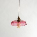 Oryndar Antique Cut Glass Bowl Pendant Light