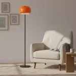 Eulalie Nordic Artistic Round Glass Floor Lamp