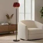 Eulalie Nordic Artistic Round Glass Floor Lamp