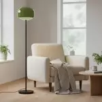 Eulalie Nordic Artistic Round Glass Floor Lamp