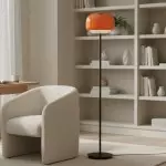 Eulalie Nordic Artistic Round Glass Floor Lamp