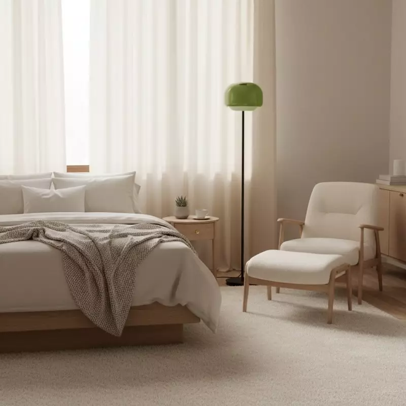 Eulalie Nordic Artistic Round Glass Floor Lamp