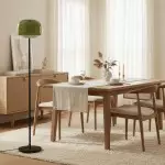 Eulalie Nordic Artistic Round Glass Floor Lamp