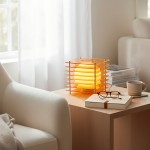 Astralys Wabi-Sabi Acrylic Thousand Layer Moon LED Lamp