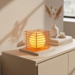 Astralys Wabi-Sabi Acrylic Thousand Layer Moon LED Lamp