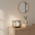 Astralys Wabi-Sabi Acrylic Thousand Layer Moon LED Lamp