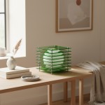 Astralys Wabi-Sabi Acrylic Thousand Layer Moon LED Lamp