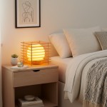 Astralys Wabi-Sabi Acrylic Thousand Layer Moon LED Lamp