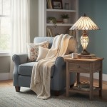 Eirwyn Tiffany Glass Table Lamp