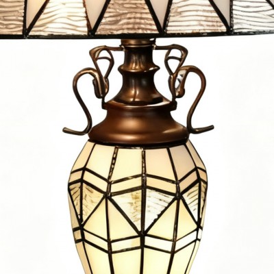 Eirwyn Tiffany Glass Table Lamp