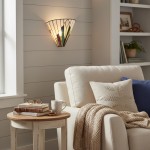 Eirwyn Tiffany Stained Glass Wall Sconce