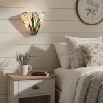 Eirwyn Tiffany Stained Glass Wall Sconce