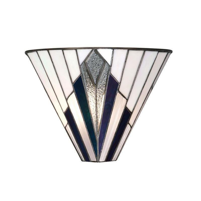 Eirwyn Tiffany Stained Glass Wall Sconce