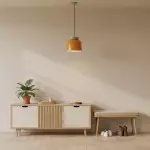 Smith Modern Nordic Bauhaus Macarons Bowl Shade Ceramic Pendant Light