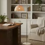 Eulalie Nordic Artistic Round Glass Floor Lamp