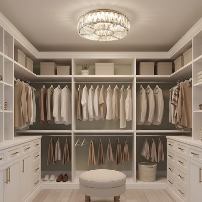 Amarys Modern Luxury LED Glass Round Ceiling Light