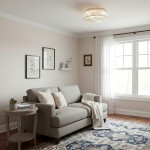 Amarys Modern Luxury LED Glass Round Ceiling Light