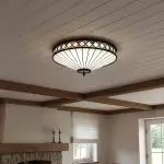 Calypso Tiffany Glass Dimmable Ceiling Light