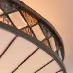 Calypso Tiffany Glass Dimmable Ceiling Light