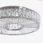 Amarys Modern Luxury LED Glass Round Ceiling Light
