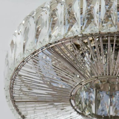 Amarys Modern Luxury LED Glass Round Ceiling Light