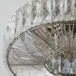 Amarys Modern Luxury LED Glass Round Ceiling Light
