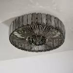 Amarys Modern Luxury LED Glass Round Ceiling Light