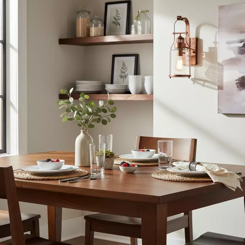 Bureau Industrial Antique Iron Glass Jar Wall Sconce