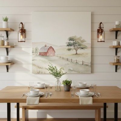 Bureau Industrial Antique Iron Glass Jar Wall Sconce