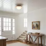 Solindra Modern Travertine Round Ceiling Light