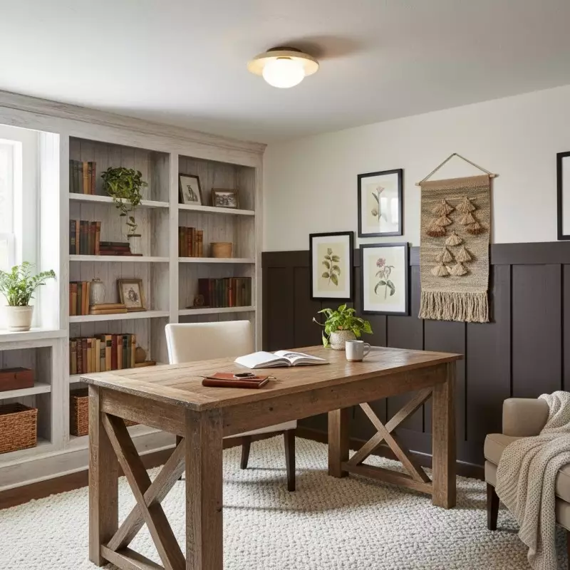 Solindra Modern Travertine Round Ceiling Light